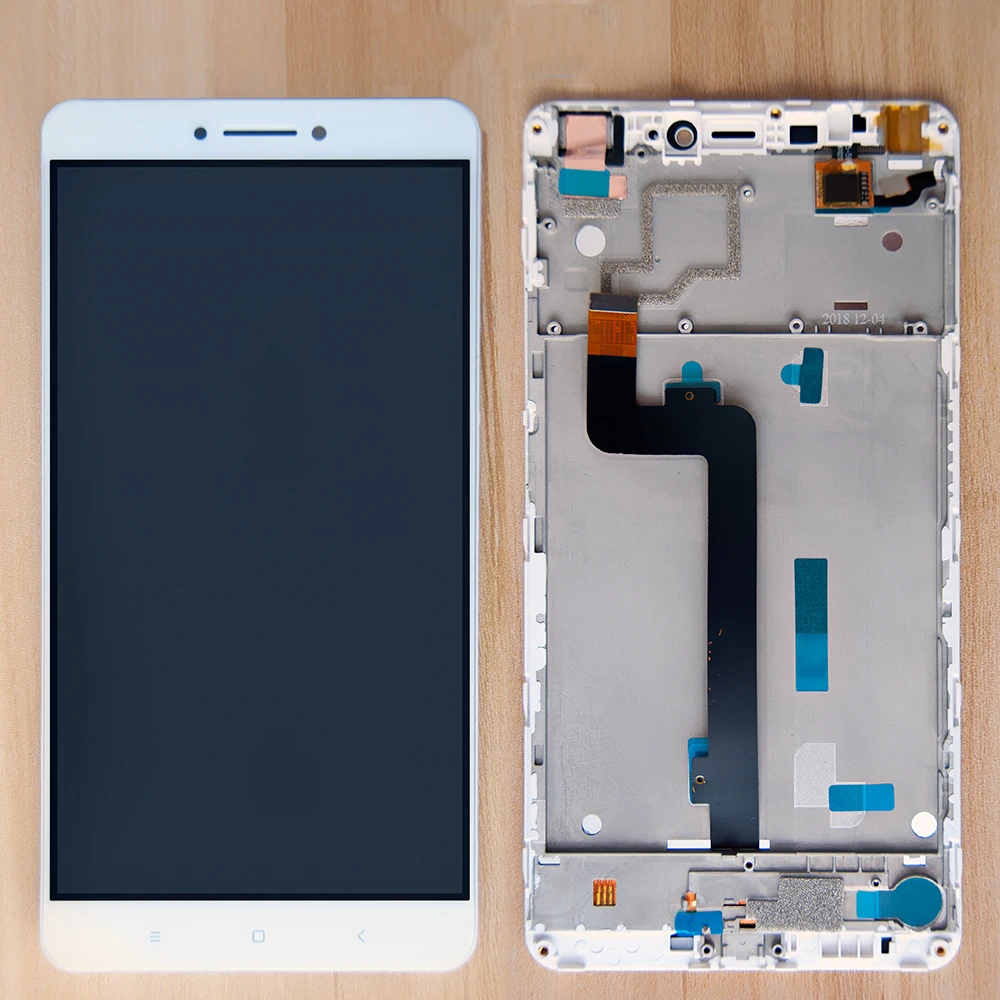 Дешево Оригинальный 6,44 дисплей для Xiaomi Mi Max font b lcd b font кодирующий преобразователь сенсорного экрана в сборе рамка для Xiaomi Mi Max font b lcd b font Pantalla Замена