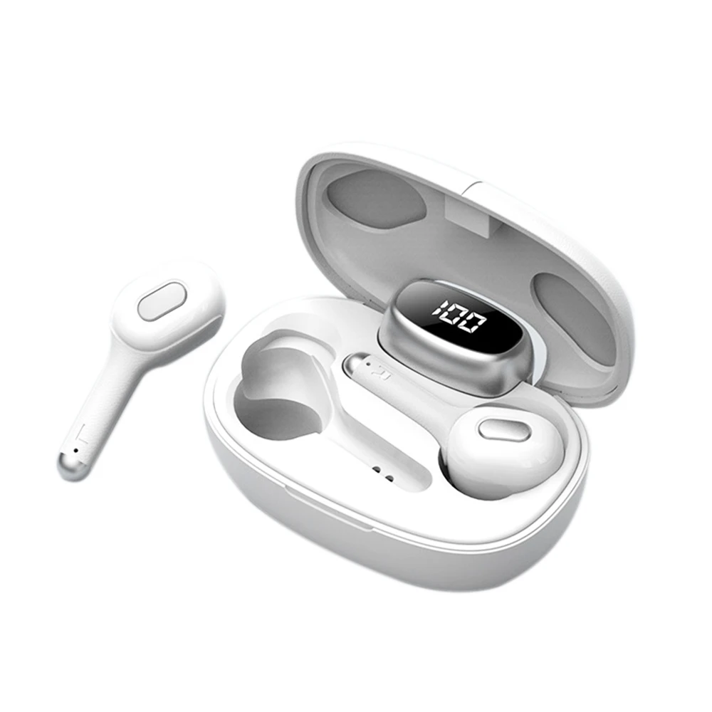 T9S наушники-вкладыши TWS Bluetooth наушники стереофонический двойные мини для наушников-вкладышей Водонепроницаемый спортивные Беспроводной наушники с зарядный чехол