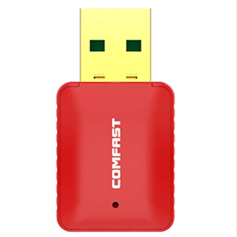 COMFAST CF-WU925A Wifi адаптер 433 Мбит/с 5,8G+ 150 Мбит/с 2,4G USB Антенна Plug And Play PC приемник для Windows