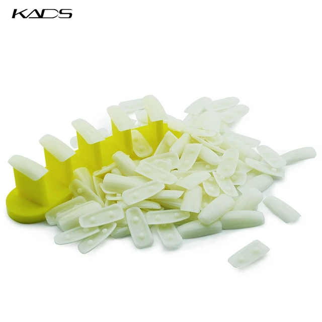 $US $4.29 KADS 1set Dismountable Practice Removable Nail Training Holder 100pcs Practice Nail Tips Salon