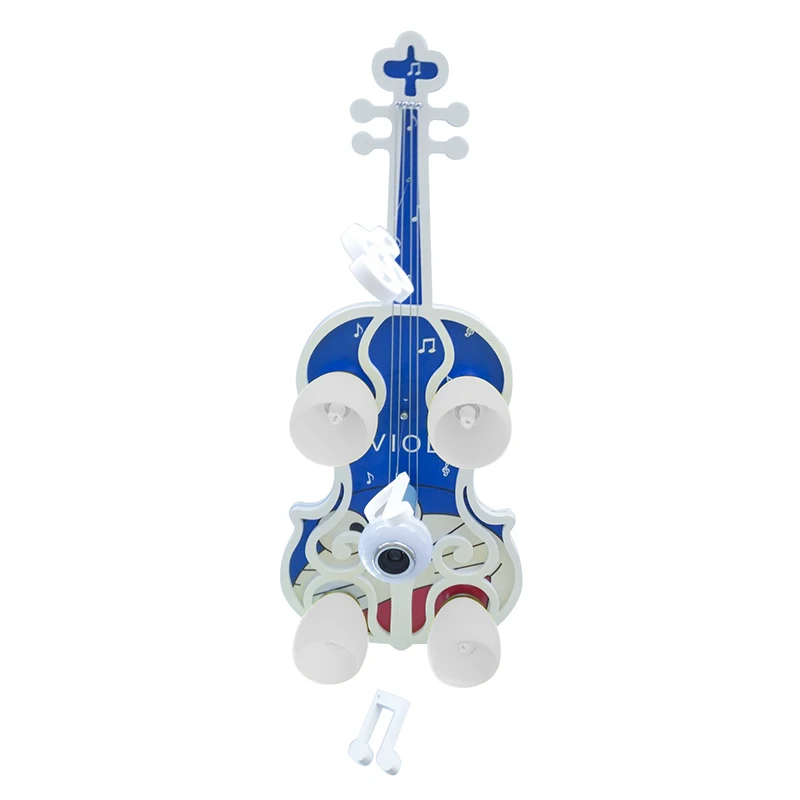 

Children Pendant Lights Violin Cartoon Personality Violinkids Bedroom Light Boy Girl Warm Music Creative Pendant Lamp
