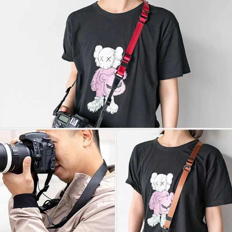Сильная нейлоновая быстрая скорость переноса переноска на плече шейный ремень для DSLR камеры высокая прочность и тонкое мастерство