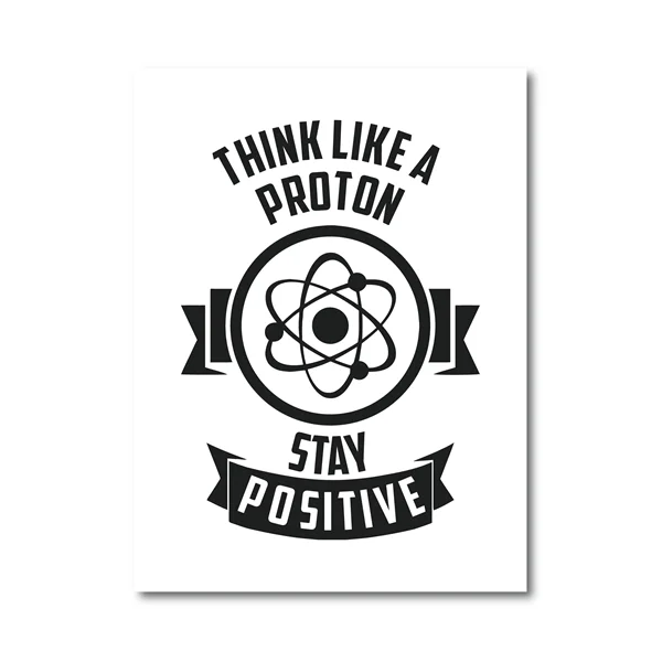 Peinture Sur Toile Avec Citation De La Physique Et De La Chimie Decoration Murale Aliexpress