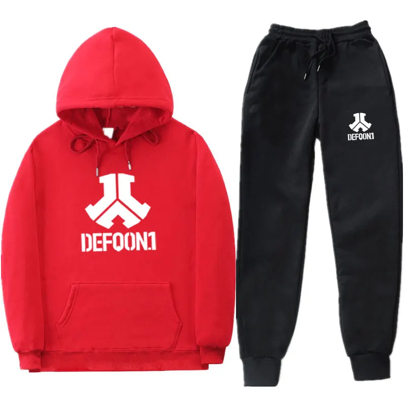2020 New Defqon 1 Hoodie Set Rock Band Hip Hop Men's Hoodie Sweatshirt Winter Street Set fashion Casual Jogging suit Men's Set 2020 New Defqon 1 Hoodie Set Rock Band Hip Hop Men's Hoodie Sweatshirt Winter Street Set fashion Casual Jogging suit Men's Set