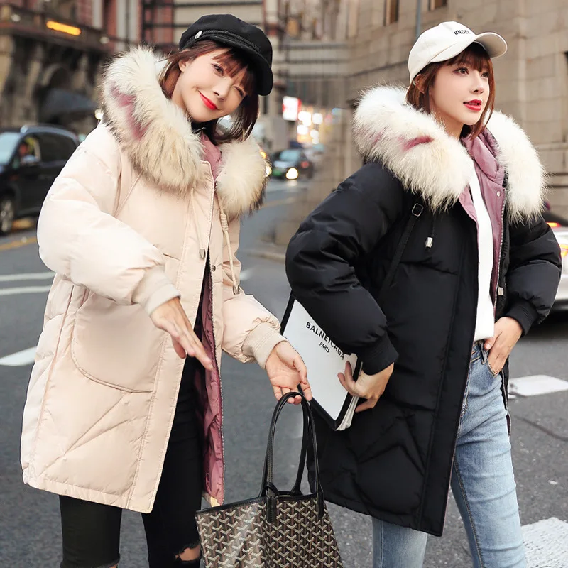 

Cotton-padded Clothes Women's 2019 Autumn And Winter New Style down Jacket Cotton-padded Clothes Women's Korean-style Fashion Sl