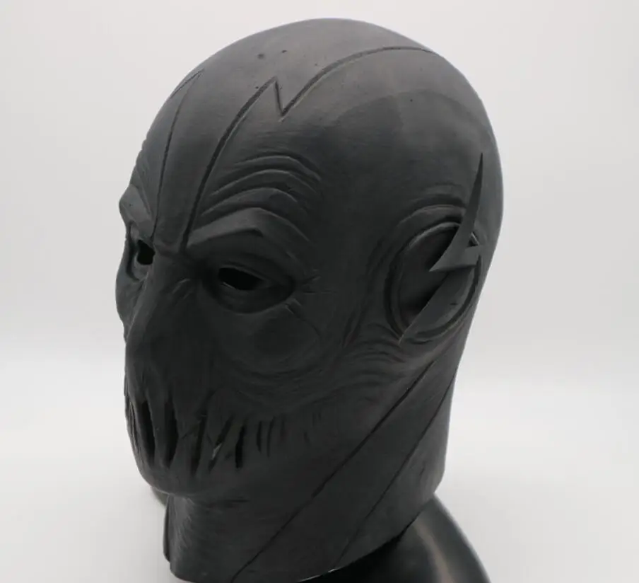The flash masks Masque Superhero Cosplay Allen Helmet Prop Movie Red and Yellow Latex masks