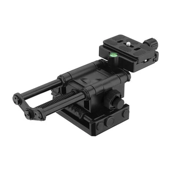 

RISE-MFR4-5 Macro Focusing Rail 4-Way Macro Slide Camera Head Photography Accessories