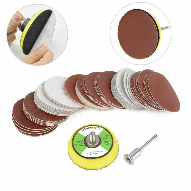 

60 sheets of 50mm flocking sandpaper + 1 pallet + 1 grinding machine rod