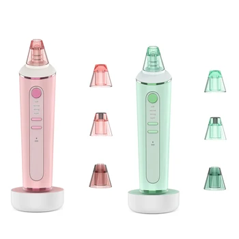 

Makeup Remover Vacuum Blackhead Acne Meter USB Charging Smart Memory Electric Skin Cleaner Shrink Pore Tool with LED Light