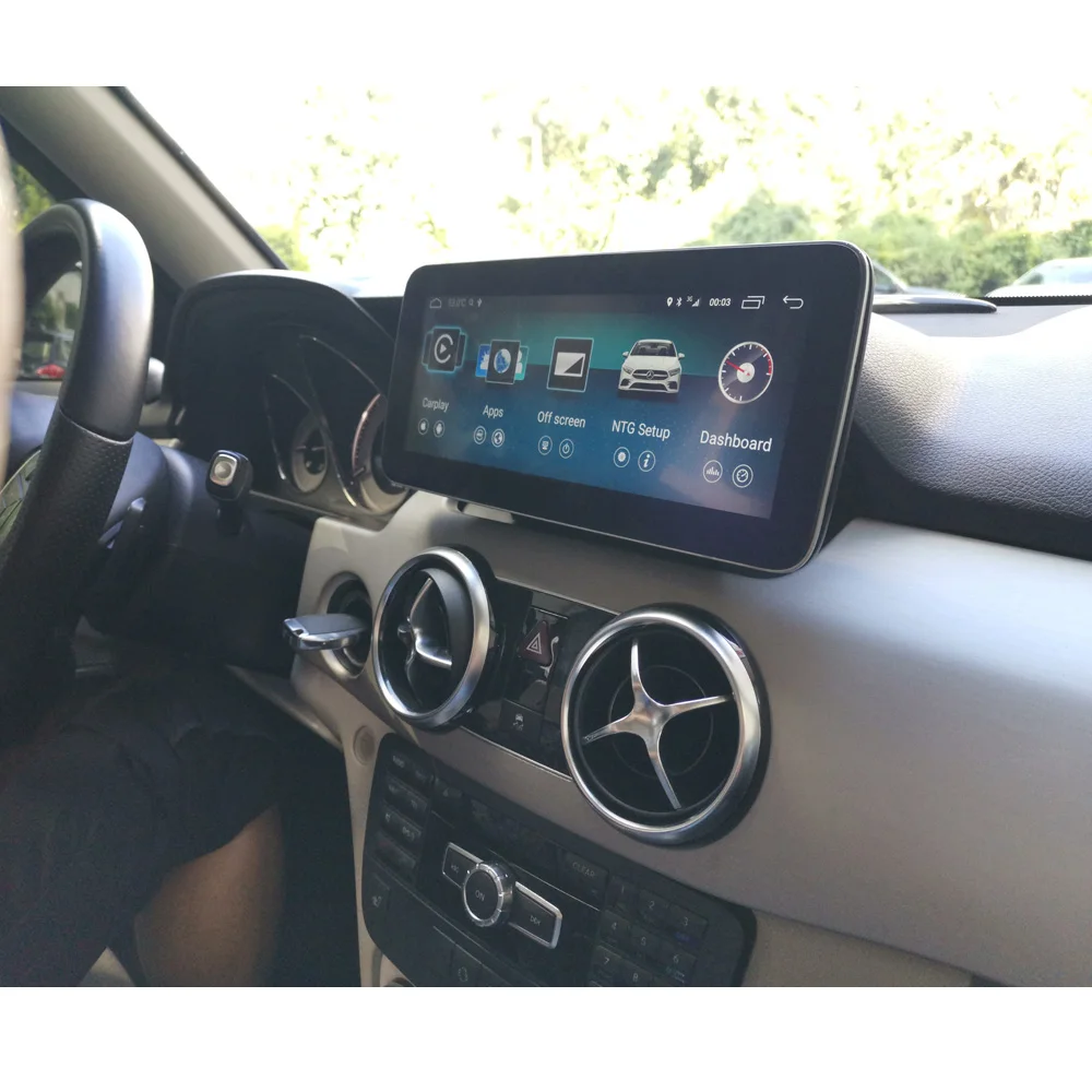 1920*720 разрешение Android экран с gps-навигацией Радио стерео Bluetooth для Mercedes Benz GLK X204 2013- Comand экран