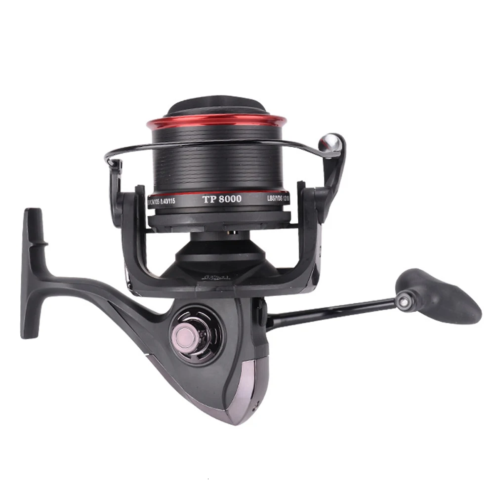 

10000 Full Metal Jigging Trolling Long Shot Casting For Carp Salt Water Surf Spinning Sea Fishing Reel Free Spools