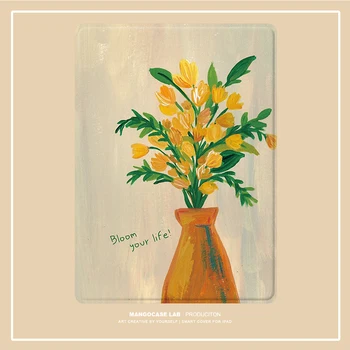 

Tablet Smart Cover Case For Xiaomi Mi Pad MiPad 4 Mipad4 Coque For Xiaomi Mi Pad4 Painted Skin Shell Capa For huawei m6 case