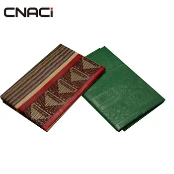 

CNACI Veritable Wax Block Print Fabric Ghana kente Cloth 2+2 Yards Tissu Africain Nigeria Polyester Wax African Ankara Fabrics