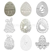 Carbon Steel Easter Eggs Rabbit Cutting Dies Set Embossing Stencil Templates Mold Paper DIY Art Craft Scrapbook Book Card Decor ► Photo 1/6