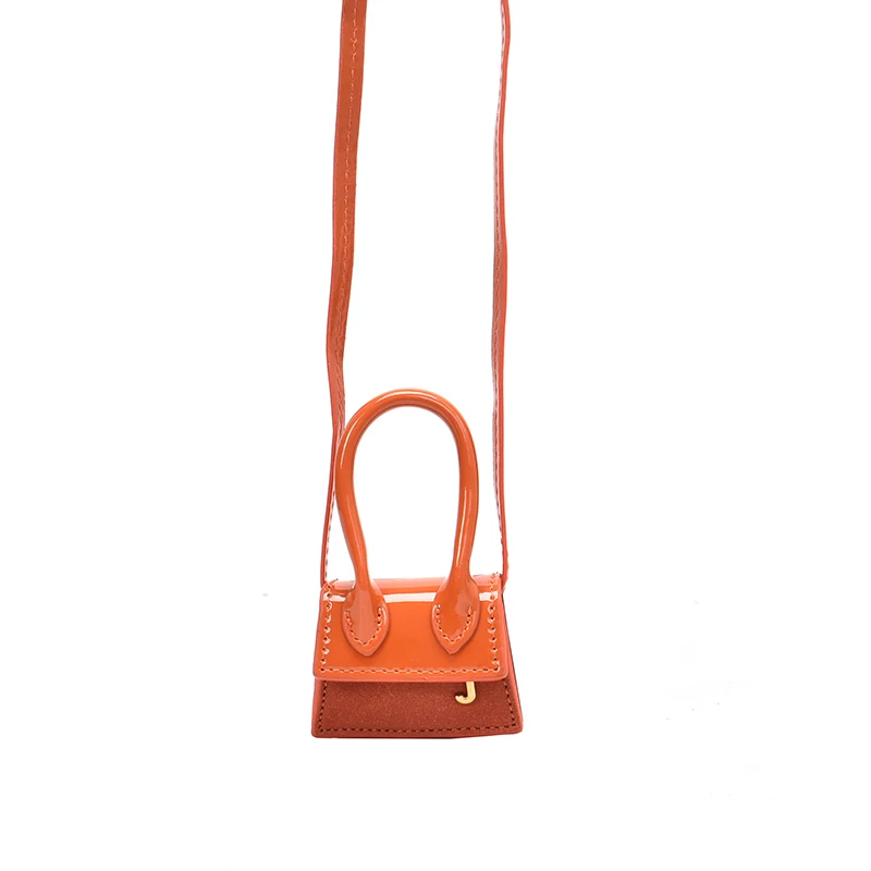 Женская мини-сумка, новинка, роскошная крокодиловая сумка, женские сумки, известный дизайнер, искусственная кожа, сумки через плечо, bolso sac - Цвет: Mini Suede Orange