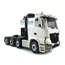 1/14 RC LESU металлический 8*8 шасси Merce тягач DIY Hercules двигатель кабины THZH0516