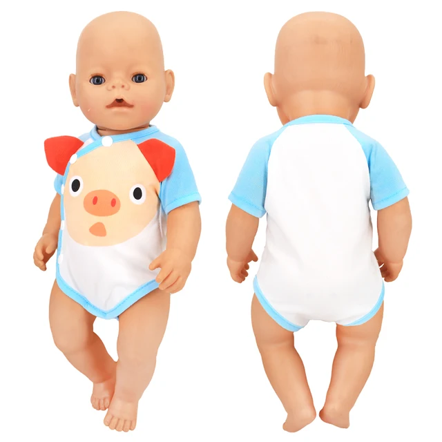 16-18 inch Doll Clothes Accessories Include Dress,Romper,Outfits and Hats fit 43cm Newborn Baby Zapf Doll, Nenuco Dolls Clothing 18-59