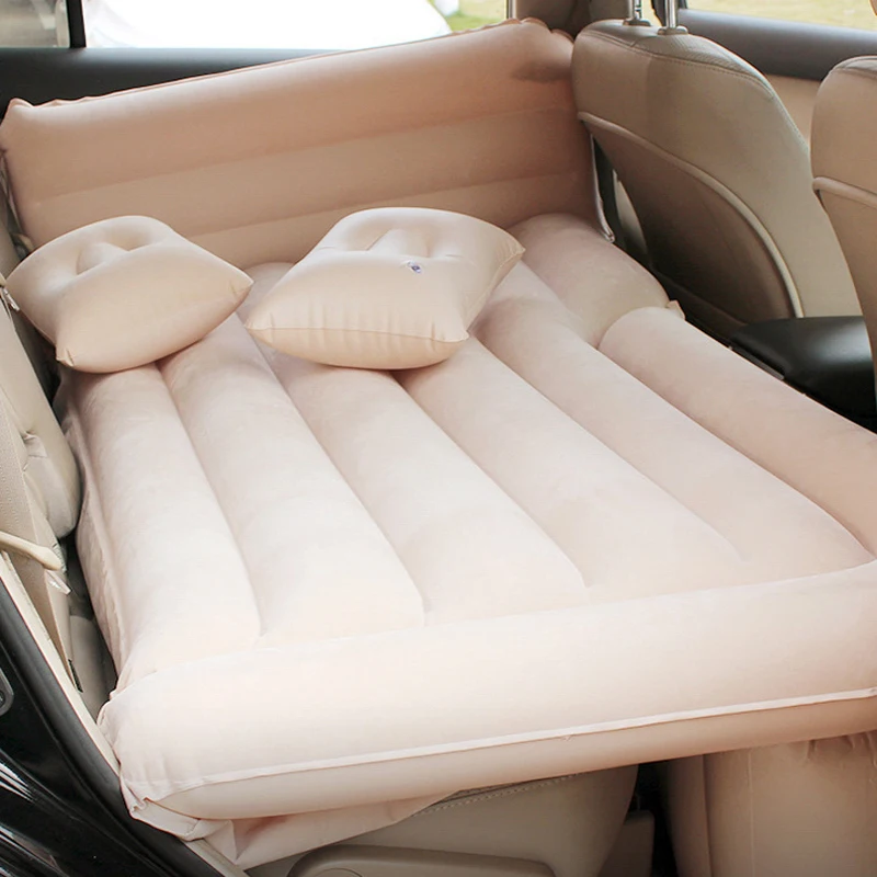 Car lathe Car inflatable mattress travel split flocking SUV mattress air bed