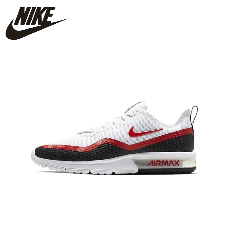 

Nike Air Max Sequent 4 Man Air Cushion Running Shoes Comfortable Outdoor Sneakers New Arrival # Bq8823 -100
