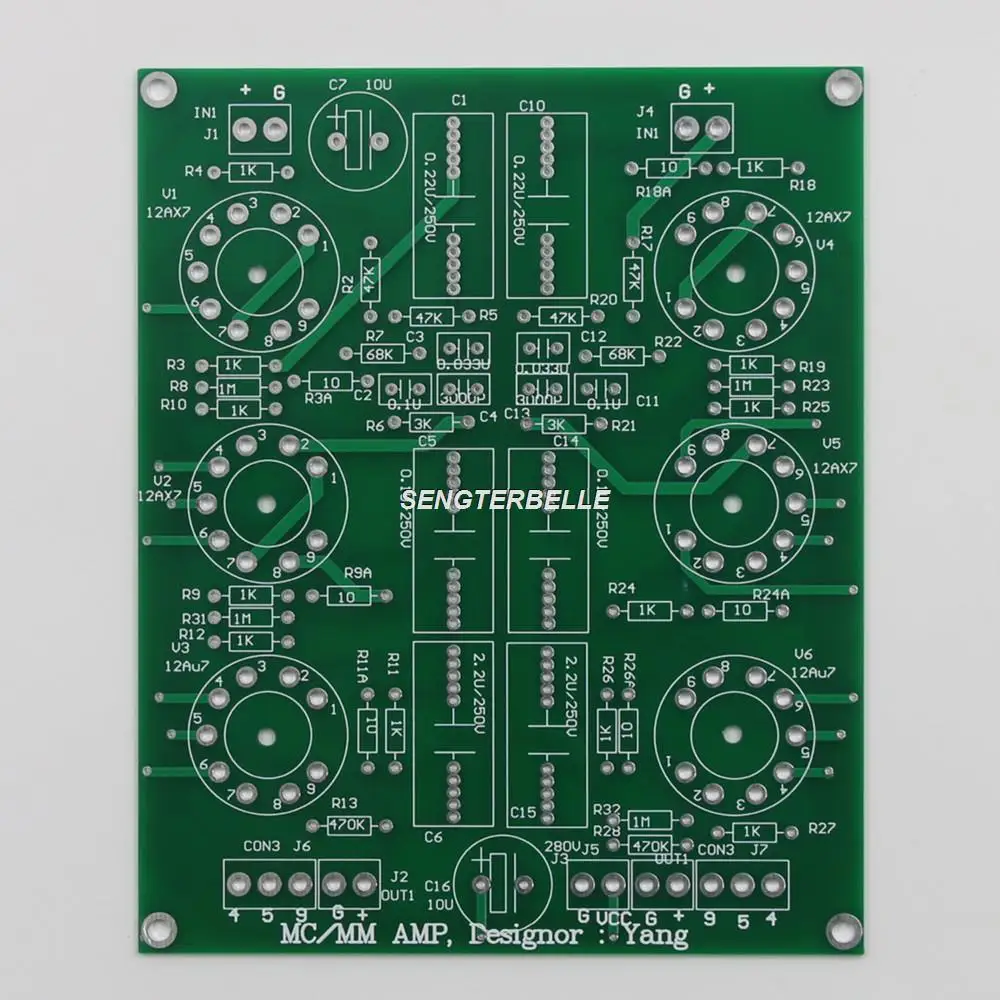 alta fidelidade sem feedback phono amplificador placa base no circuito de alto nível sansui