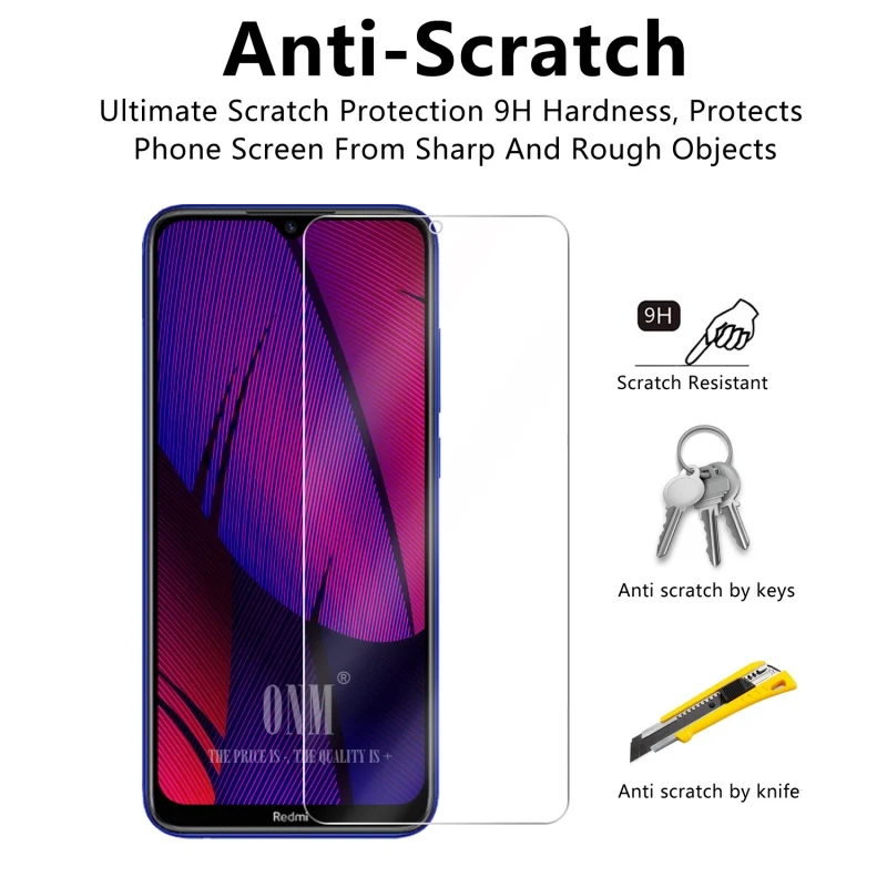 10 шт., закаленное стекло для Xiaomi Redmi Note 8 T, Защитное стекло для экрана 2.5D 9 H, закаленное стекло для Redmi Note 8 T, защитная пленка