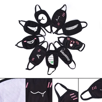 

Face Shield Safety Mask Unisex Respirator mask Lovely Cartoon Cover Protective facial Cotton Masks for face Anti-dust
