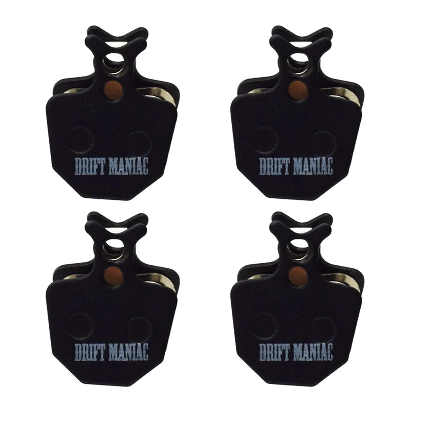 DRIFT MANIAC велосипедные дисковые тормоза полуметаллические колодки для FORMUL/Giant 4 пары велосипедные тормозные колодки - Цвет: VCT-1012