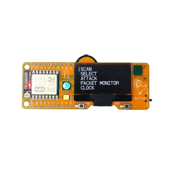 

Deauther MiNi EVO (4MB ESP-07+1.3OLED+RTC DS3231) ESP8266 Development Board