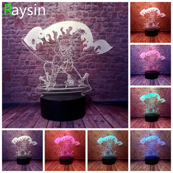 

Naruto Shippuden 4th Hokage Namikaze Minato Figure Action 7 Colors Display Night Light Nursery Lamp Child Boy Birthday Xmas Gift