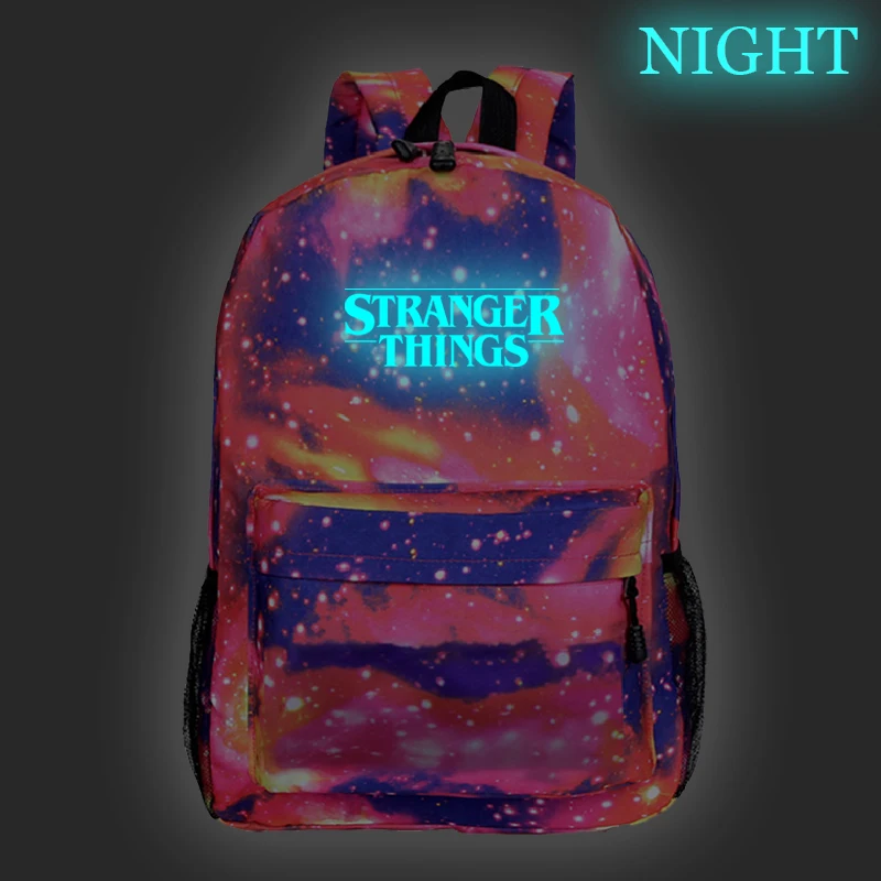 Красивый Светящийся рюкзак для мальчиков и девочек, школьный рюкзак с новым рисунком для подростков, мужчин и женщин, рюкзак для путешествий - Цвет: 4