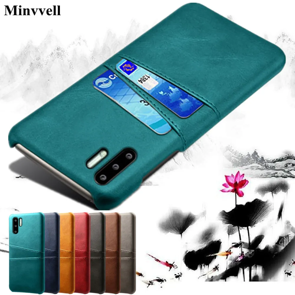 Чехол для Huawei P30 Pro Lite P20 Mate 20 20X 10 чехол с отделением карт искусственная кожа + PC
