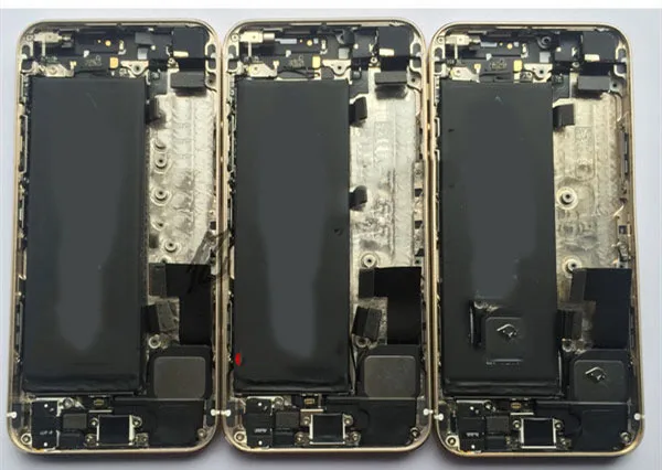 100% оригинальный б/у 95% Новый для iphone 5 5G 5s задняя средняя рамка Шасси Полный Корпус