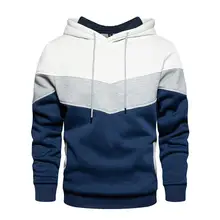 

Pullover Casual Long Sleeve Hooded Plush Men Sweatshirt Soft Men Sweatshirt Drawstring for Travel