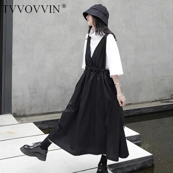 

Ribbon Loose Drawstring Casual Skirt Women 2020 Summer Tide Fashion New A Line Style Elegant Solid Color Pocket Loose RK1E