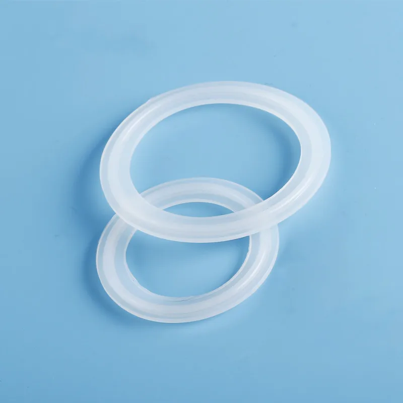 Hose Pipe Fitting Pipe Fitting Water Pipe Fitting 1/2"-8" Silicon Gasket Fits 50.5Mm-232Mm OD Sanitary Tri Clamp Type Ferrule