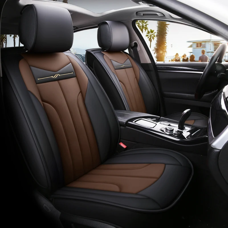 Leather Car seat cover auto cushion accessories for dodge caliber journey nitro ram 1500 2500 intrepid stratus avenger durango | Автомобили
