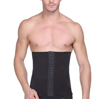 

Men's Body Slimming Waist Shaping Tights Plus Size Abdomen Adjustable Belt New Vcqy