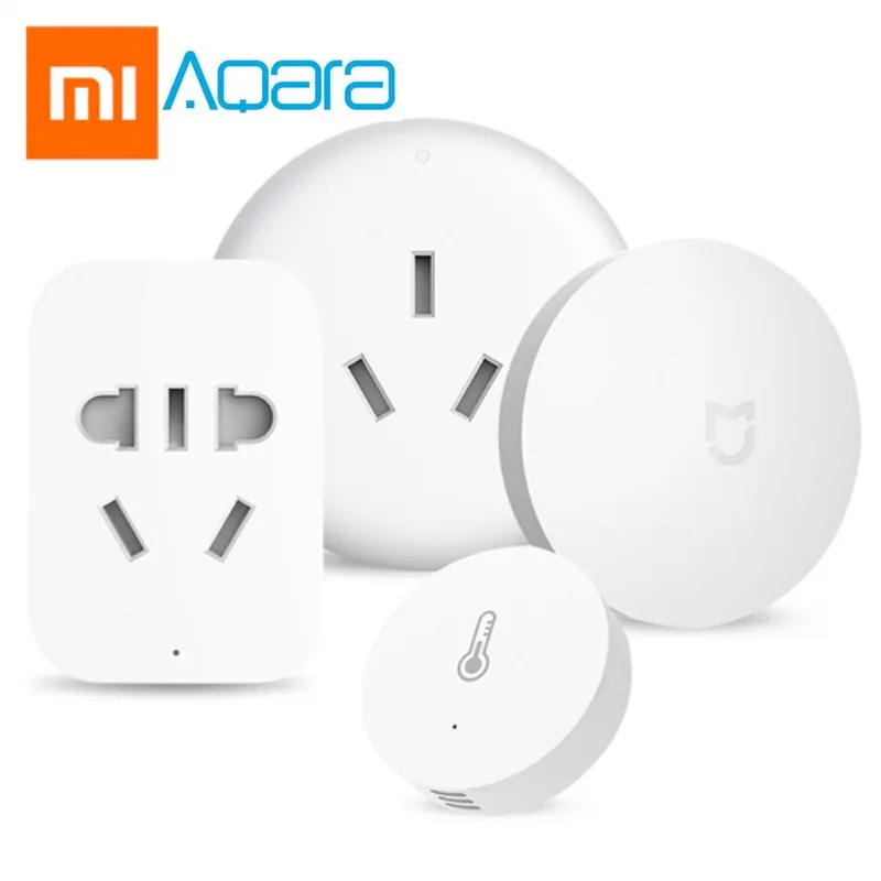 

Aqara Smart Home Temperature Control Set Air Conditioner Controller Temperature Humidity Sensor Wireless Switch Outlet