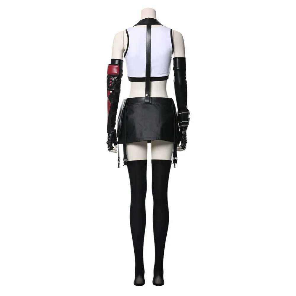 Cosplay&ware Final Fantasy Vii Cosplay Tifa Lockhart Costume Women Girl Outfit Sports Vest Skirt Full Set Halloween Carnival -Zentai shop online H8642ec450cd64289afb4224b355869889.jpg