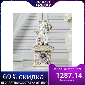 

Table clock "Angel with a bear", h = 24 cm 3940709