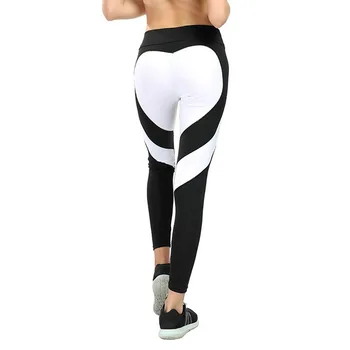 

Women Yoga Leggings Special Design Love Heart Shape Booty Pants Running Tights Crop Workout Pants Hight Wasit Seamless Leggings