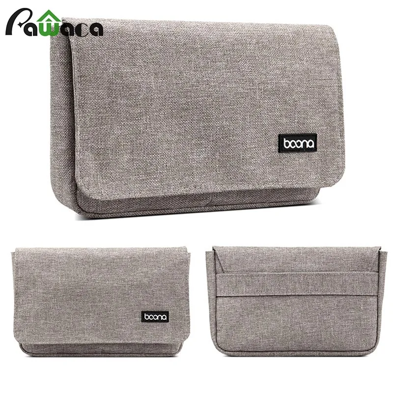 

Travel Digital Electronic Accessories Pouch Case Gadget Organizer USB Cable Storage Bag for Earphone Wire Charging Treasure