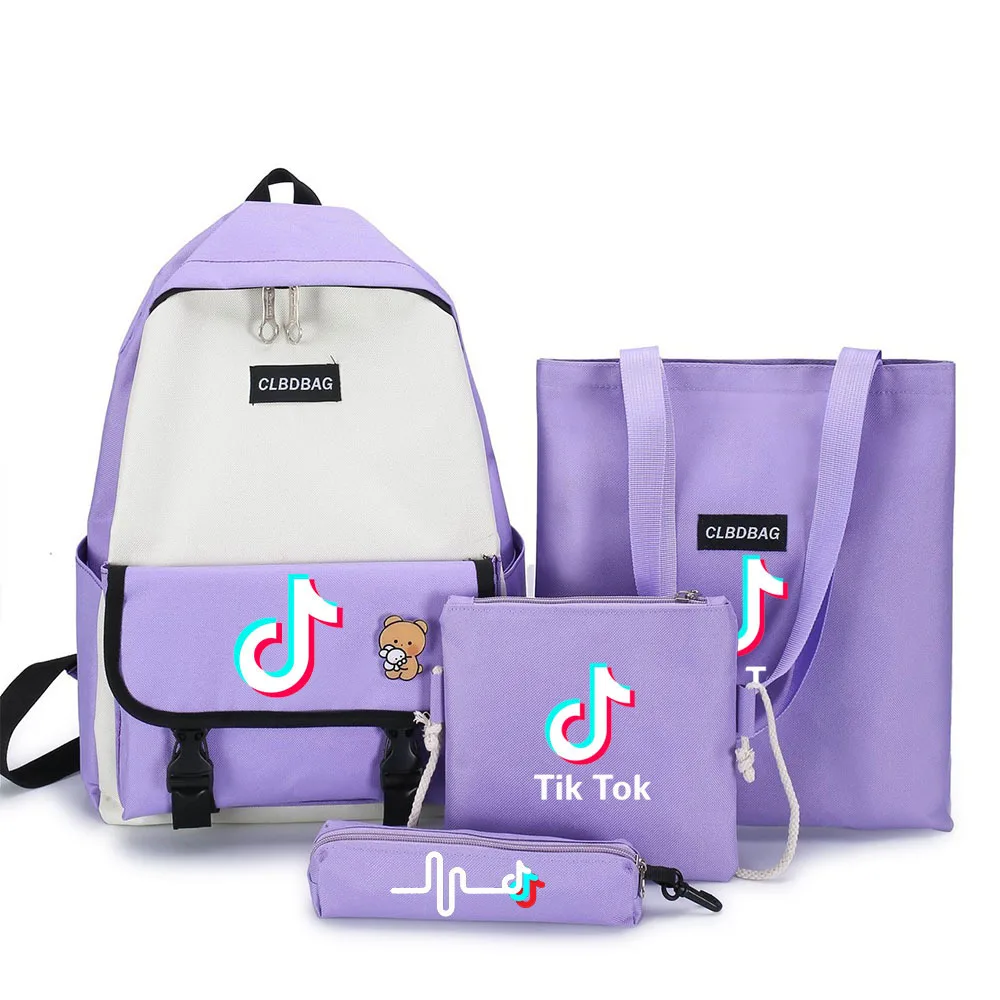 Mochila Escolar Tik Tok Tik Tok School Backpack Backpacks Girls