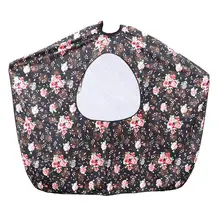 Накидка для стрижки волос с смотровым окном, прочная практичная Парикмахерская накидка для волос, аксессуары для укладки волос для парикмахера