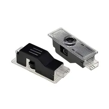 2 шт. светодиодные фары для BMW E90 E60 F30 F10 F15 E63 E64 E65 535i 528X1X3X4X5X6 Z4 M5 320i двери автомобиля светильник Добро пожаловать светильник с лампой