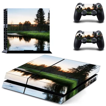 

Nature Forest Decal PS4 Skin Sticker For Sony Playstation 4 Console protection film +2Pcs Controllers 7 patterns