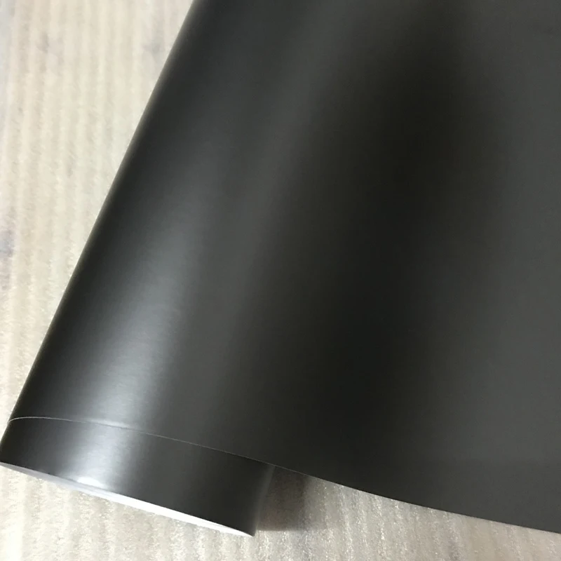 50x300 см матовая металлическая серая виниловая пленка Gunmetal Хромовая Автомобильная