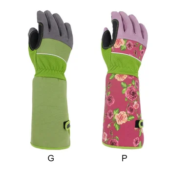 

Garden Work Warm Gloves Long Rose Pruning Gardening Gloves Puncture Resistant Work Yard Glove For Trimming Cutting Hedges