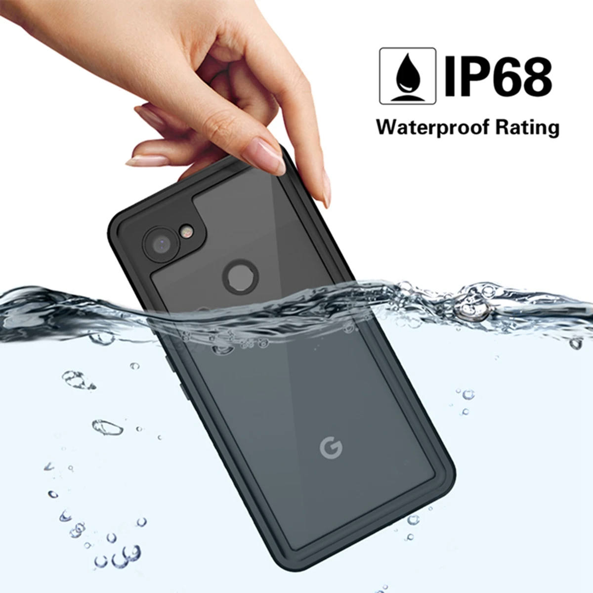 

IP68 Coque For Google Pixel 3a XL 3a Waterproof Case 360 Degree Protection Shockproof Dropproof Dust-proof Swimming Phone Cover