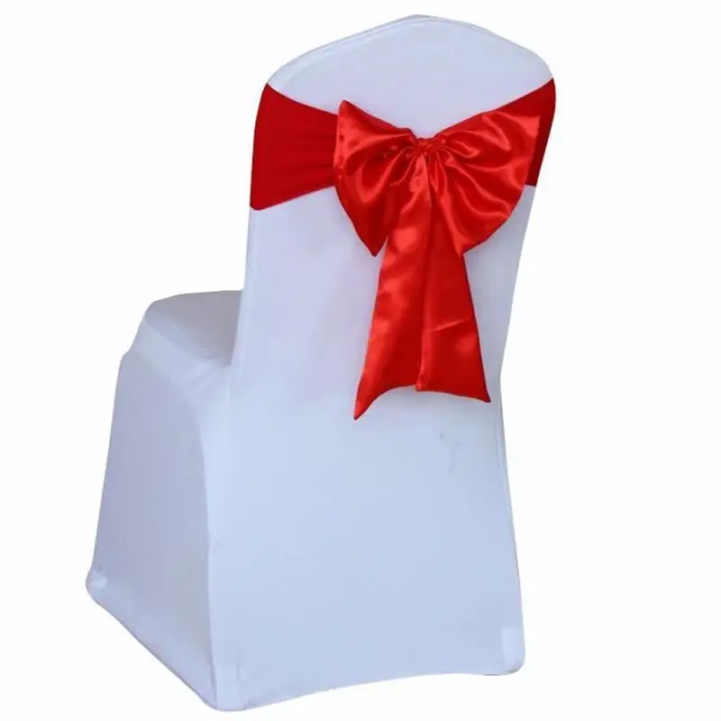 

Bow Decoration Wedding Tie Free Chair Back Bowknot